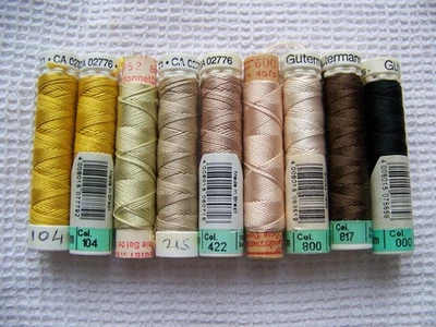 OLD SPOOL OF SILK THREAD CORD GUTERMANN - BO 17 - Image 1 of 2
