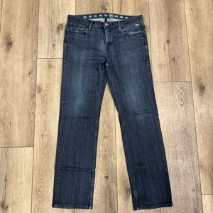 Lacoste Men's Jeans Blue Denim Size 34x32 Classic Straight Fit #936 - Picture 1 of 19