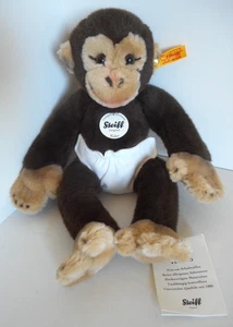 Steiff KOKO German  Baby Chimp in Removable Diaper-Tagged 064715 - Picture 1 of 5