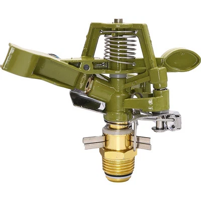 GARTENEXPRESS Arroseur sectoriel en métal, 1/2" 10-15m 10-20l/min Arroseur pulsé Impulsio