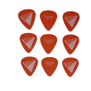 D'Addario Angkor Exclusive Duralin Guitar Picks, Light, 9 Picks 0.60mm - Picture 1 of 1