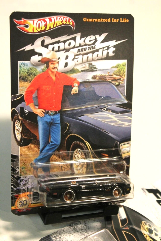 Luvrij DESIGNS SMOKEY AND THE BANDIT 2 Trans Am HOT WHEELS HOT BIRD Real Riders - Image 1 of 1