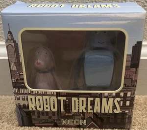 Movie ROBOT DREAMS NEON Cinema Hund & Roboter Figurenset Neu in OVP - Bild 1 von 7