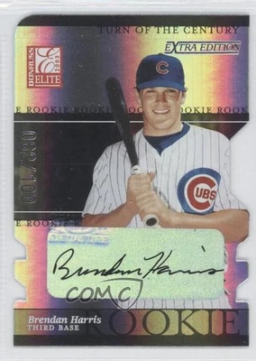 2003 Donruss Elite Extra Edition /100 Brendan Harris #49 Rookie Auto RC - Image 1 of 2