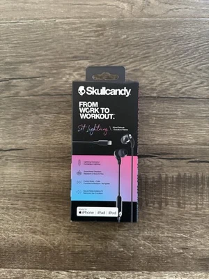 New Skullcandy Set Lightning Black (S2SGY-N740) Apple Connection - Brand New - Image 1 of 2