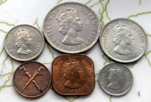 6COINS MALAYA&BR.BORNEO XF-UNC 177 - Picture 1 of 2