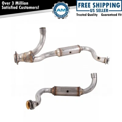 Front Left & Right Catalytic Converter Fits 2008-2010 Ford F-250 F-350 F-450 Foto 1 de 4