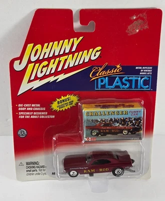 Johnny Lightning Classic Plastic Ram Rod 1970 Dodge Challenger Funny Car 1:64 - Image 1 of 4