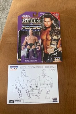 Zombie Sailor Heels & Faces Series 4 Mike Awesome MOC ZST ECW - Image 1 of 4