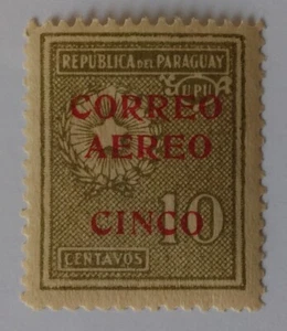 Paraguay Airmail Stamp, 1930, sc#C29, Mint, NH, OG - Picture 1 of 2