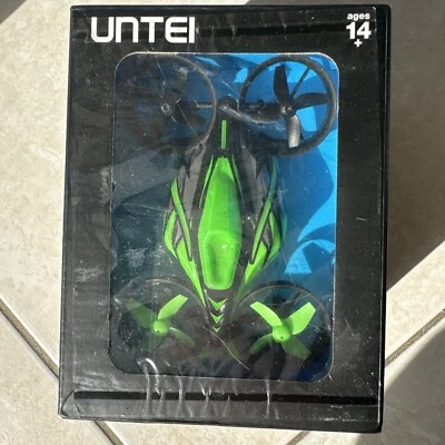 UNTEI 2 In 1 Mini Drone for Kids Remote Control with Land Mode or Blue  - Image 1 of 2
