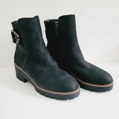 Blondo Dagger Waterproof Suede Bootie in Black Size 7.5 - Image 1 of 4
