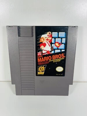SUPER MARIO BROS. -- NES Nintendo Original Game 1985 Classic Authentic GUARANTEE - Image 1 of 2