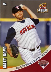 2016 Choice International League Top Prospects #6 Matthew Boyd Rookie Tigers