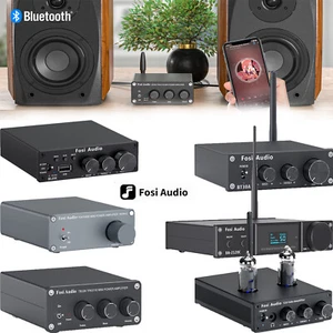 Amplificador estéreo de audio Fosi Mini Hi-Fi Home Clase D Amplificador 2 canales con alimentación - Imagen 1 de 20