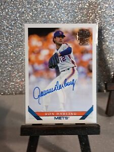 Ron Darling 2022 Topps Archives 1993 Fan Favorites ON CARD AUTO #93FF-RD Mets 💎