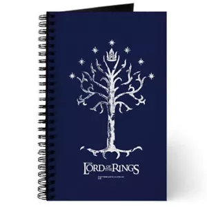 Lord of the Rings Tree of Gondor Notebook High Gloss Photo Cover 5 x 8 Lined - Picture 1 of 1