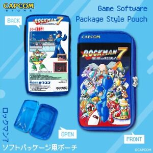 Mega Man Rockman 7 jeux logiciel style pochette étui sac Capcom Japon LTD
