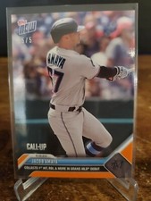 2023 Topps Now #462 Jacob Amaya Orange Parallel Card #d 5/5 Call-Up
