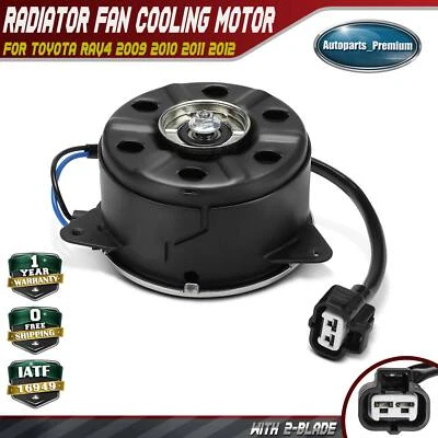Левый двигатель охлаждения вентилятора левого радиатора для Toyota RAV4 2009 2010 2011 2012 V6 3,5 л - Изображение 1 из 4