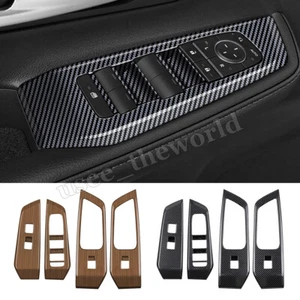 Cubierta de panel de interruptor de elevación de ventana de puerta para Toyota Grand Highlander 2024 2025 - Imagen 1 de 15