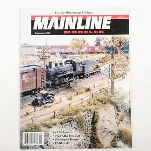 Mainline Modeler Magazine September 2003 Issue Model Railroading 1921 ARA Boxcar - Bild 1 von 4