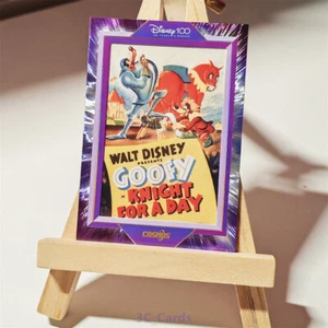 2023 Kakawow Kosmos Disney 100 Poster Karte Goofy Knight For A Day 162/288 - Bild 1 von 3