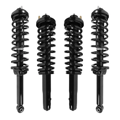 4pcs Front & Rear Complete Struts shocks for 1997 1998 1999 2000 2001 Honda CR-V Foto 1 de 4