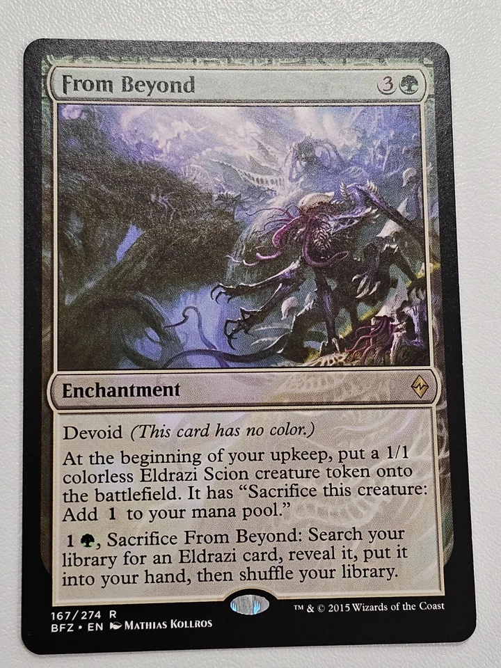 From Beyond●Battle for Zendikar●MTG●2015●ENGLISH▪︎RARE●NM●#421 - Image 1 of 2