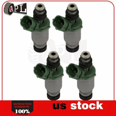 适用于 1996 - 2000 年丰田 Rav4 2.0L 适用于 Solara 2.2L1999 - 2000 4 件燃油喷射器 — 第 1/4 张图片