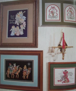 Christmas And the Angels Sang wisemen dove praying children cross stitch pattern - Picture 1 of 5