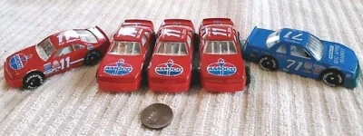 Lot of 5 Bill Elliott (4) Diecast Race Cars # 11 Dave Marcis Dietcast # 71 1991 - Image 1 of 4