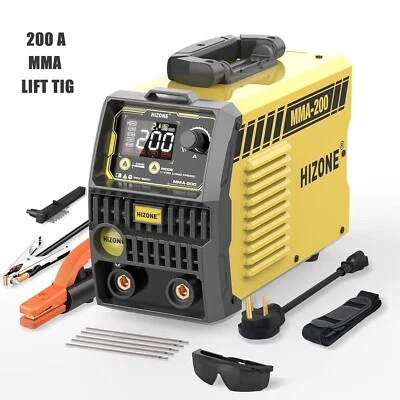200A Stick Welder ARC/LIFT TIG Welding Machine VRD Optional LCD Display 110/220V - Image 1 of 4
