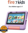 New Amazon Fire 7 Kids Tablet 7" Display 16gb (ages 3-7) Latest 2022 Uk Model