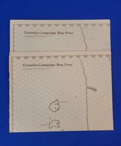 Juego de mapas de campaña Tarantis (mapa 4, 5 - DM, mapa 4, 5 - personaje) - Gremio de jueces - Imagen 1 de 2