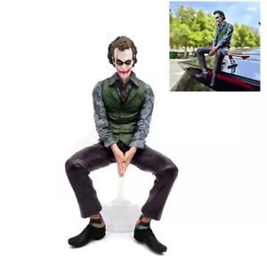DC Comics Batman Dark Knight Heath Ledger Joker 24cm Figure Statue Car Mounted - Imagen 1 de 14