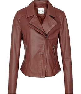 Reiss Brown Palermo Stitched Panel Jacket XS; L  MSRP: $660  - Picture 1 of 6