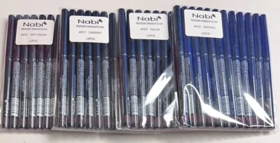 NABI DELINEADOR DE LABIOS RETRÁCTIL IMPERMEABLE (no necesita sacapuntas) PACK DE 12 Foto 1 de 4