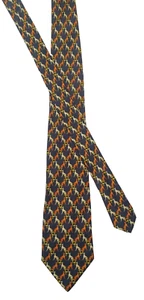 1156) ALDO RICCI  MEN'S TIE 100% SILK MADE IN ITALY - Picture 1 of 4