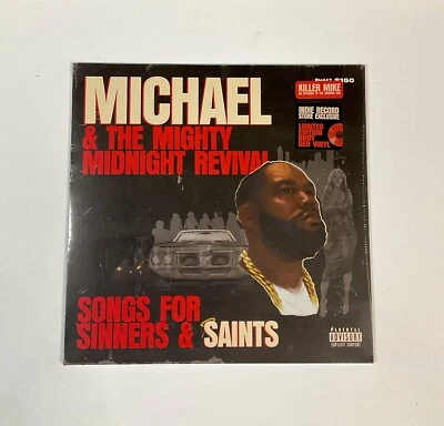 Killer Mike – Songs For Sinners & Saints LP On Ruby Red Vinyl Run The Jewels - Image 1 of 3