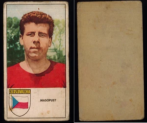 Fig. Calciatori Cartonata Panoramica Stella Mondiali 1962 Masopust (Czech) ▓ - Imagen 1 de 1