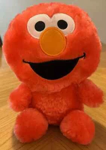 Peluche suave sentado Elmo 2022 Sesame Street 10" Q1 - Imagen 1 de 6