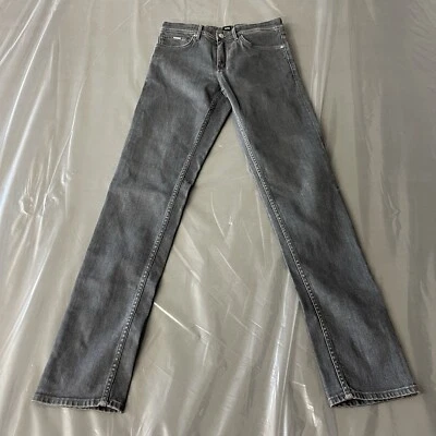 Hugo Boss Jeans Mens 30x34 Grey Slim Fit Candiani Denim Stretch Measured 30x33. - Image 1 of 4