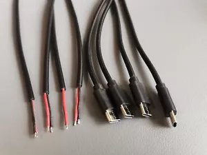 10 Stck. Typ C Stecker Stecker Zum Selbermachen Kabel 20 AWG 30 cm - Bild 1 von 3