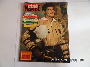 CINEMONDE N°1420 24/10/1961 J.C.BRIALY N.TILLER M.SIMON M.VLADY E.RIVA K2 - Picture 1 of 1