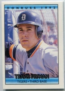 1992 Donruss Cracker Jack (Series One) #11 Travis Fryman Detroit Tigers - Picture 1 of 4