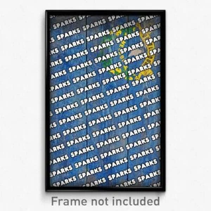 Sparks Nevada Poster (NV City Souvenir 11x17 Town Print) - Picture 1 of 1