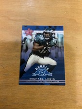 Michael Lewis Football Card-#134-2002 Donruss