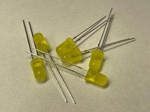 Slow Blinking LEDs Flashing Diffused  Flash 5mm LED Red Blue Yellow Green QTY 12 - Picture 1 of 23