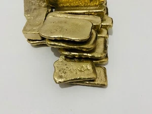 Sztabki złota, 200g, złoto z recyklingu, stare złoto: chipy z procesora, USB, HDMI - Zdjęcie 1 z 12